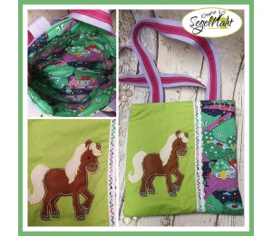 Stickdatei - Pferd Satin